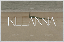 Kleanna | Minimalist Sans Serif