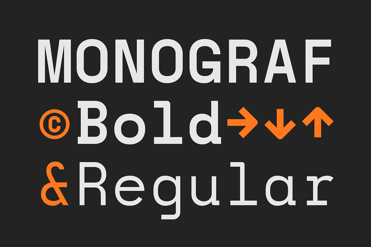 Monograf Font, a Sans Serif Font by Dopestype (Photo 1 of 14)