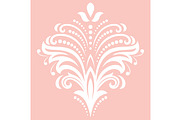Floral Vector Abstract Pattern, a Decorative Illustration by FineArtStudio (Thumbnail 1 of 3)