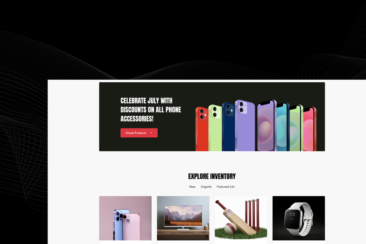 CLASSIFIED, Top Marketplace Template preview 3