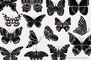 Butterfly Clipart Bundle, an Object Illustration by IllustratorAnnie (Thumbnail 2 of 6)