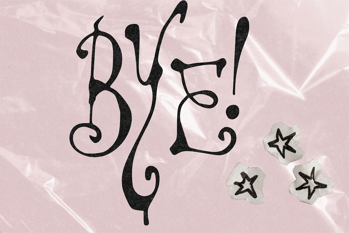 Prudence Lies Spidery Display Font, a Handwritten Font by The October Creative (Photo 8 of 8)