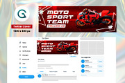 Motorcycle Racing Social Media Pack, a Social Media Template by Geelator Studio (Thumbnail 4 of 5)