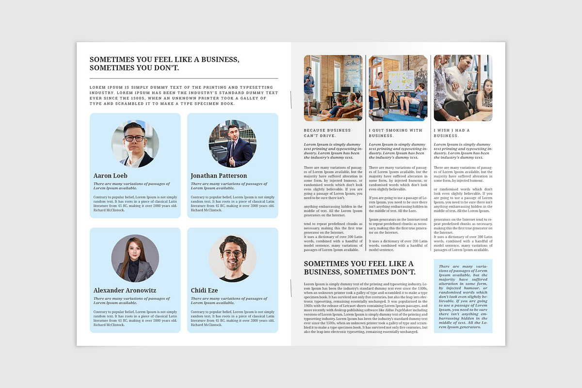 Newsletter, a Stationery Template by Amit Debnath (Photo 5 of 7)