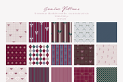 Christmas Backgrounds & Patterns, a Background Graphic by Animoon (Thumbnail 13 of 17)