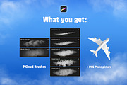 Clouds Procreate Brushes, a Brush Add-On by Andrew Skoch Design (Thumbnail 7 of 10)
