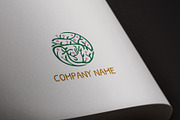 Circular Plant Logo Design, a Branding & Logo Template by HueNestify (Thumbnail 1 of 2)