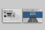 Annual Report Template Landscape, a Brochure Template by DesignCrest (Thumbnail 11 of 13)