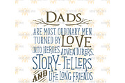 Dad's Are Most Ordinary Men, an Illustration by JBArt Clipart (Thumbnail 2 of 2)