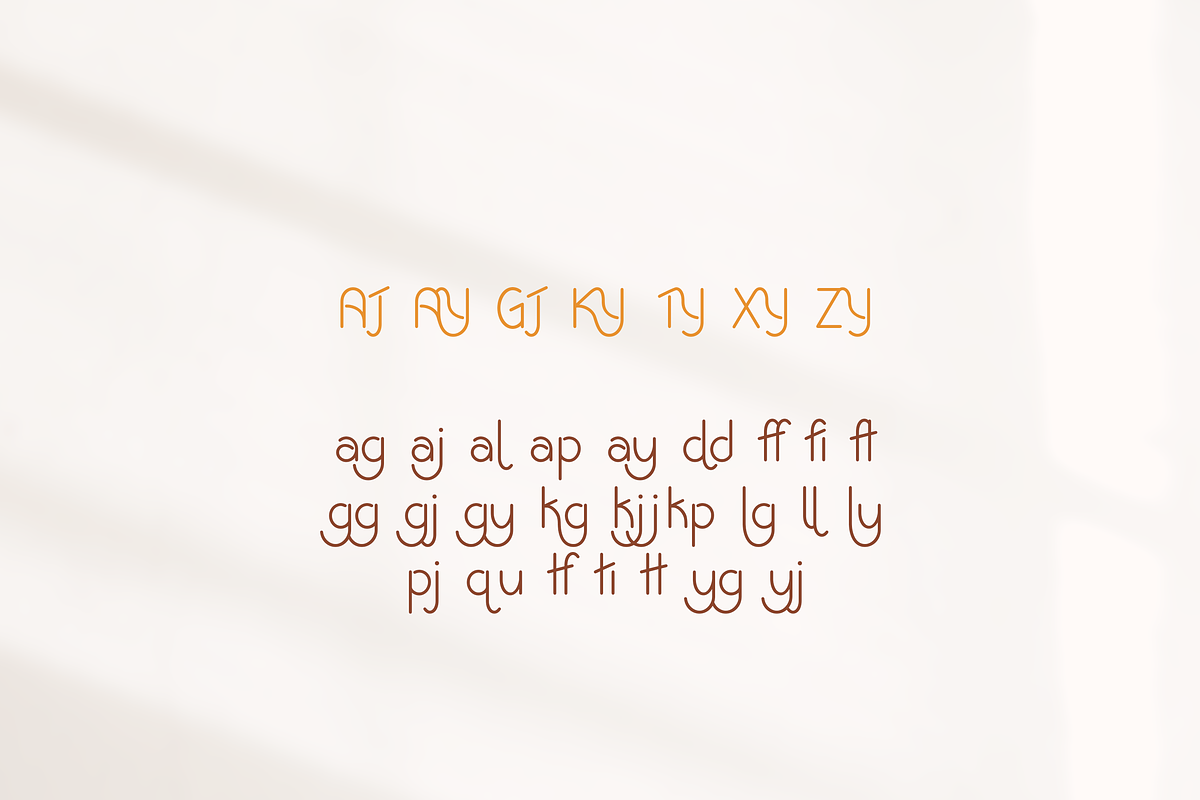 Mochalight Sans Serif Font, a Sans Serif Font by Oheunola (Photo 8 of 8)