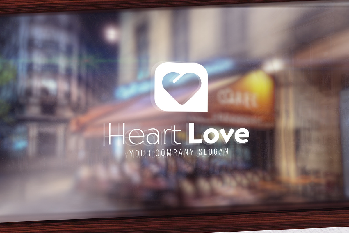 Logotype with Heart, a Branding & Logo Template by Leo Edition (Photo 4 of 11)