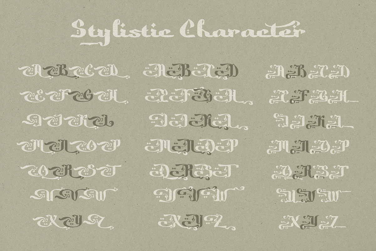 Jenyllah - Islamic Calligraphy, a Script Font by TypeClassHeroes (Photo 5 of 10)