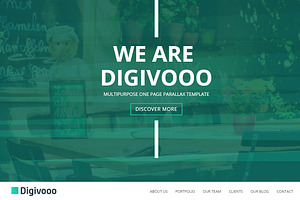Digivooo - Responsive HTML5 WebSite, a Bootstrap Template by webyzona