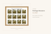 Feelings Monsters Clip Art, 20, an Education Illustration by LanternkinStudio (Thumbnail 2 of 13)