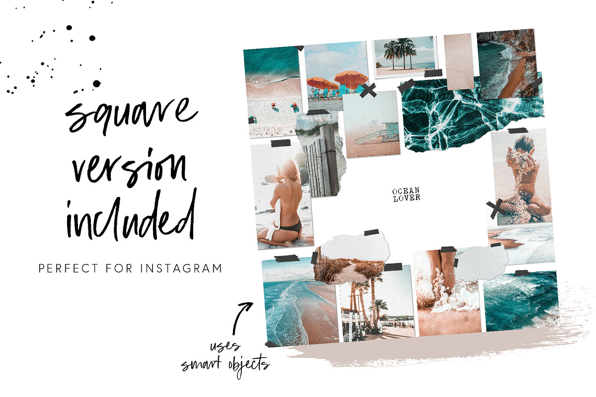 Mood Board Templates for Creatives, a Templates & Theme by 89 Golden Blvd (Photo 2 of 3)