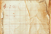 Vintage Music Sheets, a Pattern Graphic by Printable Treasure (Thumbnail 10 of 10)