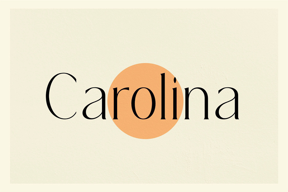 REGOZA//Typeface Slim Serif preview 3