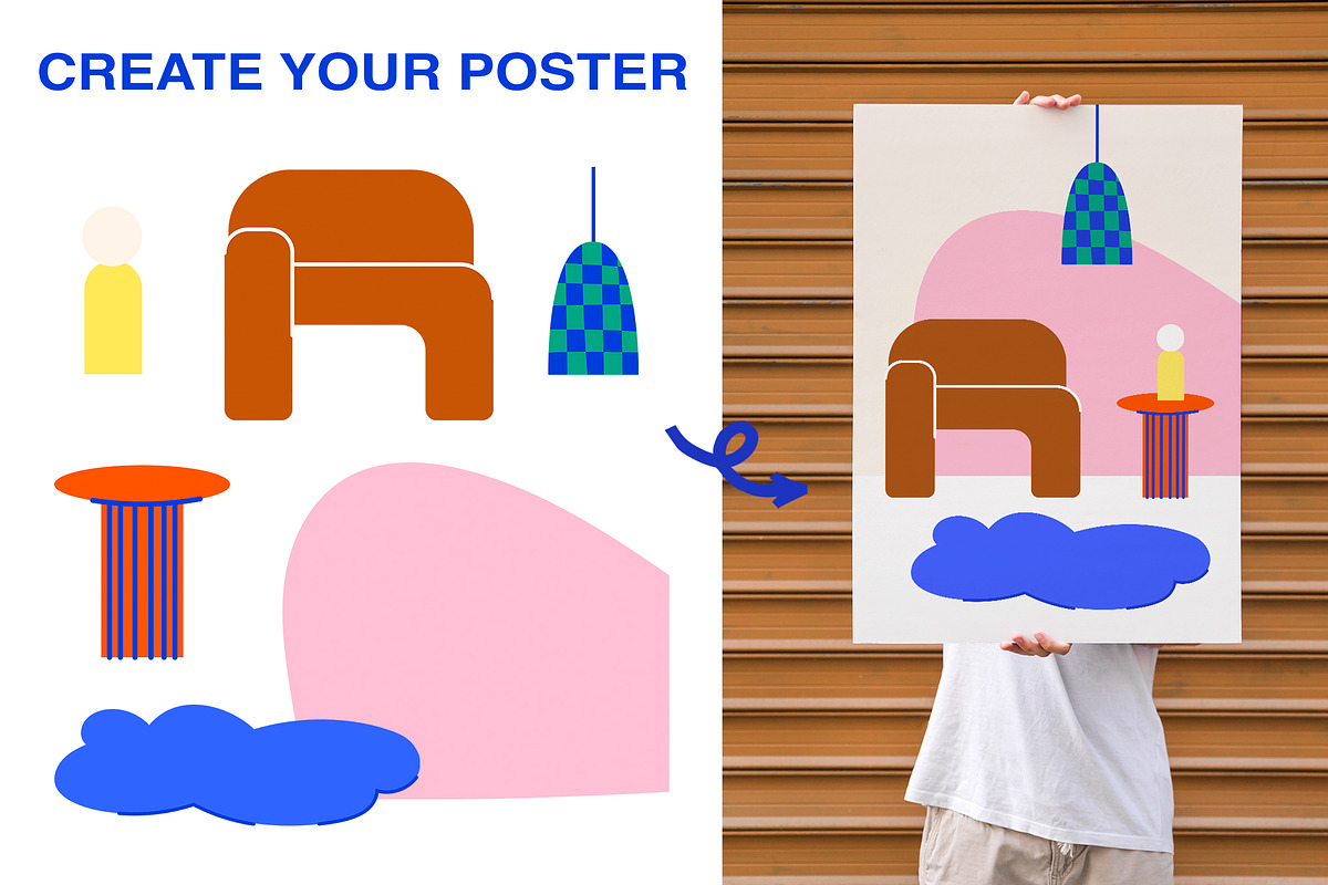 Pop Up Gallery Vector Poster Creator, an Object Graphic by ArtFM (Photo 10 of 13)