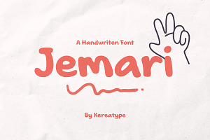 Jemari – Modern Playful Handwritten