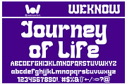 Early Afternoon font, a Font by weknow (Thumbnail 5 of 8)