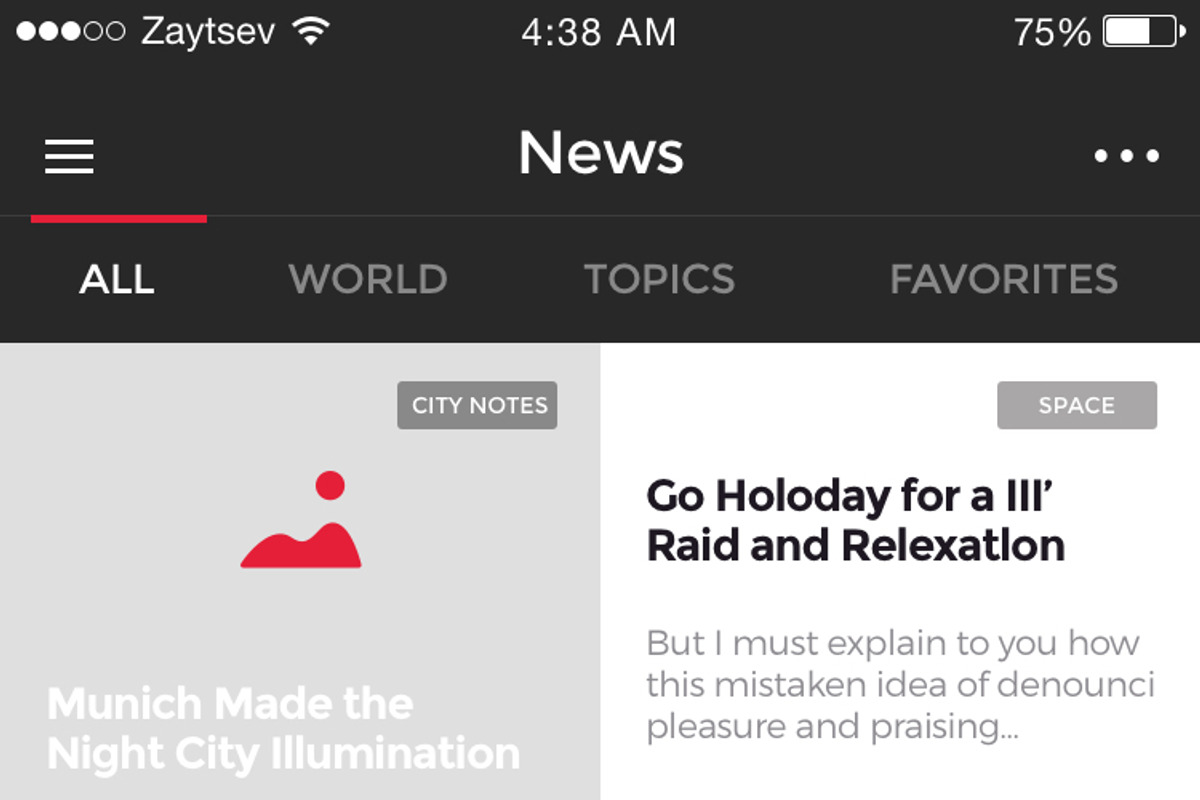 Oculus iOS Wireframe UI Kit, a Wireframe Template by Yaroslav Zaitsev (Photo 17 of 23)
