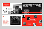 MONOGRAM - Powerpoint Template, a Presentation Template by rgbryand (Thumbnail 3 of 9)