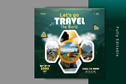 Modern Travel Design Template, a Graphic by Sashamim22 (Thumbnail 3 of 3)