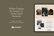 Showit Website Template | Zuri Rose, a Websites & App Template by Ladyfang Creative (Thumbnail 2 of 8)