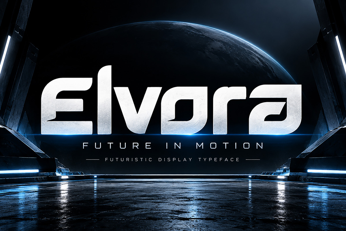 Elvora, a Sans Serif Font by Wow Magic (Photo 1 of 4)