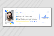 Modern Email Signature Template, a Templates & Theme by pixelcreatx (Thumbnail 2 of 3)