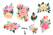 Monotype Flowers, a Decorative Illustration by AlenaO (Thumbnail 5 of 10)