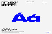 Presto, a Sans Serif Font by TypeJuice™ (Thumbnail 7 of 9)