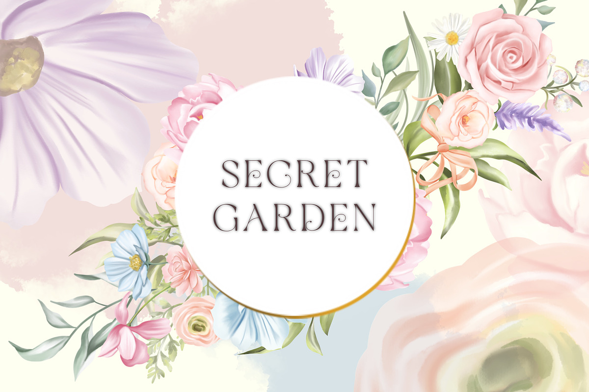 Secret Garden, a Decorative Illustration by Rachel Art Studio (Photo 1 of 9)