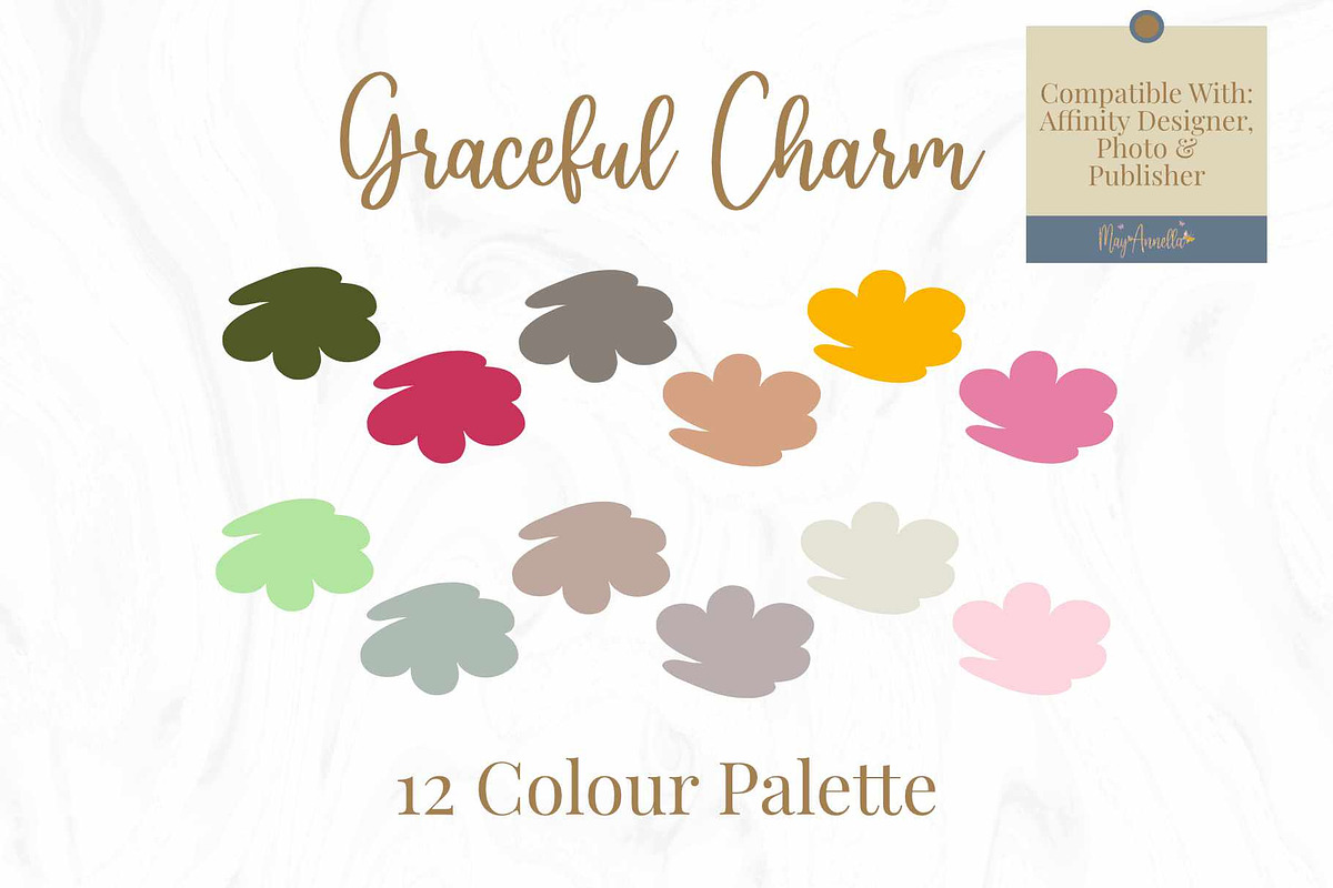 Gentle Neutrals & a Touch of Colour, a Palette Add-On by May Annella (Photo 1 of 2)