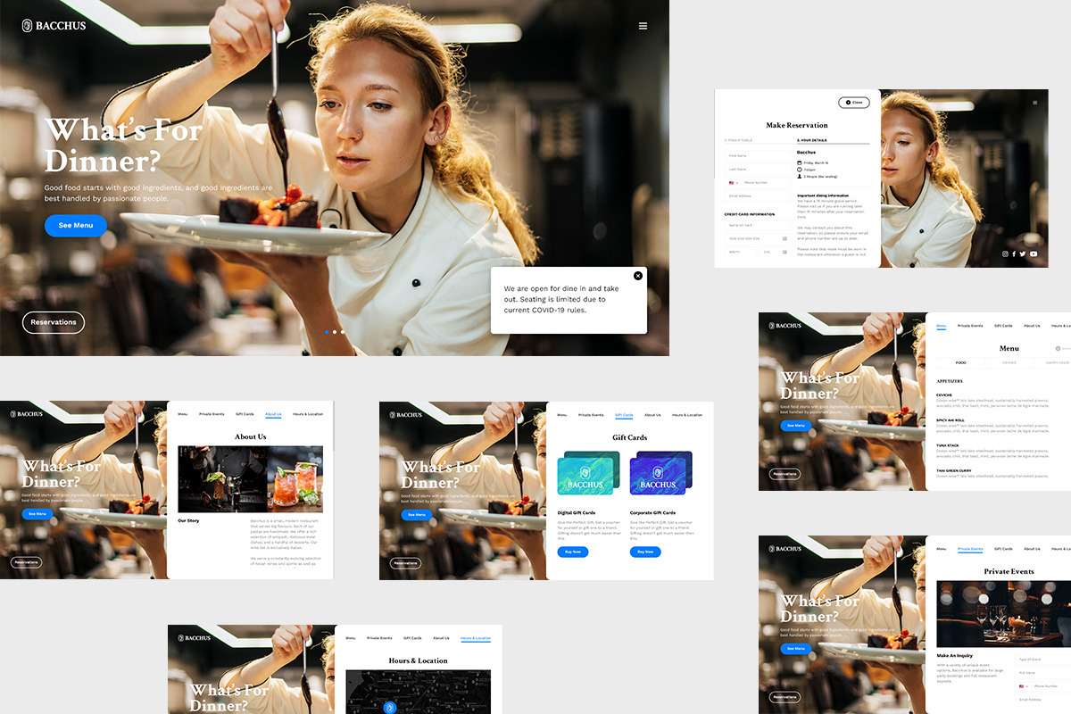Bacchus UI Kit, an UI Kit Template by Bichin (Photo 2 of 4)