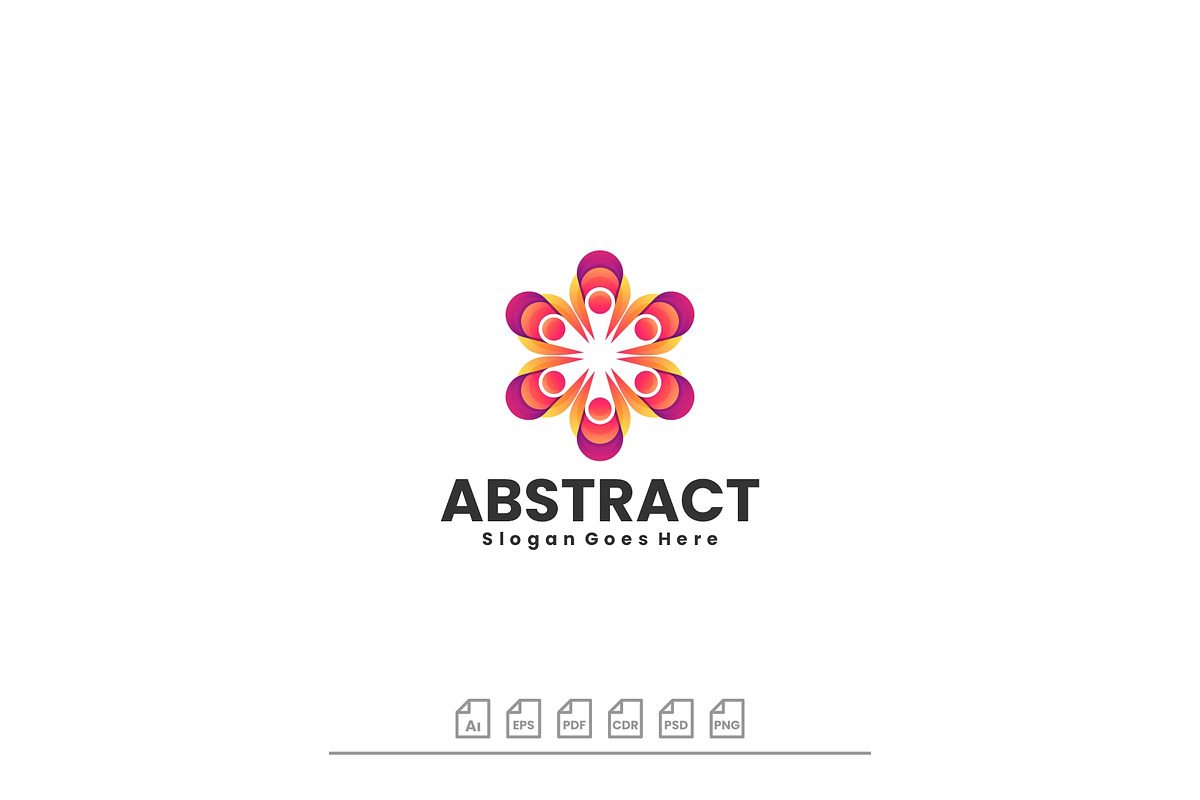 Logo abstract Gradient Colorful, a Branding & Logo Template by ARIF22GANTENG