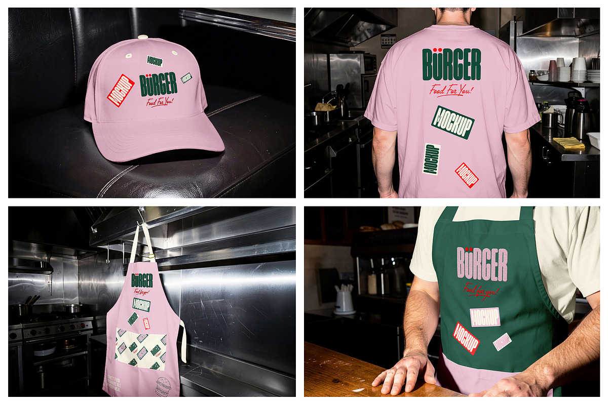 Burger Mockups - Bar Scenes, a Packaging Mockup by Mr.Mockup™ (Photo 5 of 13)