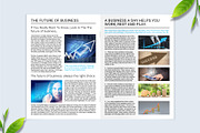 Newsletter Design, a Brochure Template by ROJI CREATOR (Thumbnail 5 of 7)