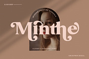 Minthe Elegant Serif Font, a Serif Font by Graphicxell (Thumbnail 1 of 10)