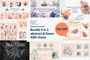 Summer Feminine linear Bundle, an Object Graphic by Tatyana_Zenartist (Thumbnail 1 of 13)