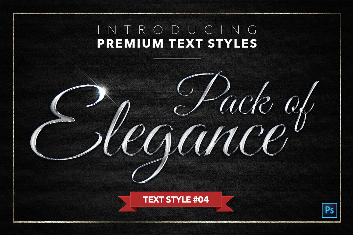 Elegance #1 - 15 Text Styles preview 5