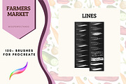 Farmers Market-150 Procreate Brushes, a Brush Add-On by MissPerfectKaos (Thumbnail 2 of 11)