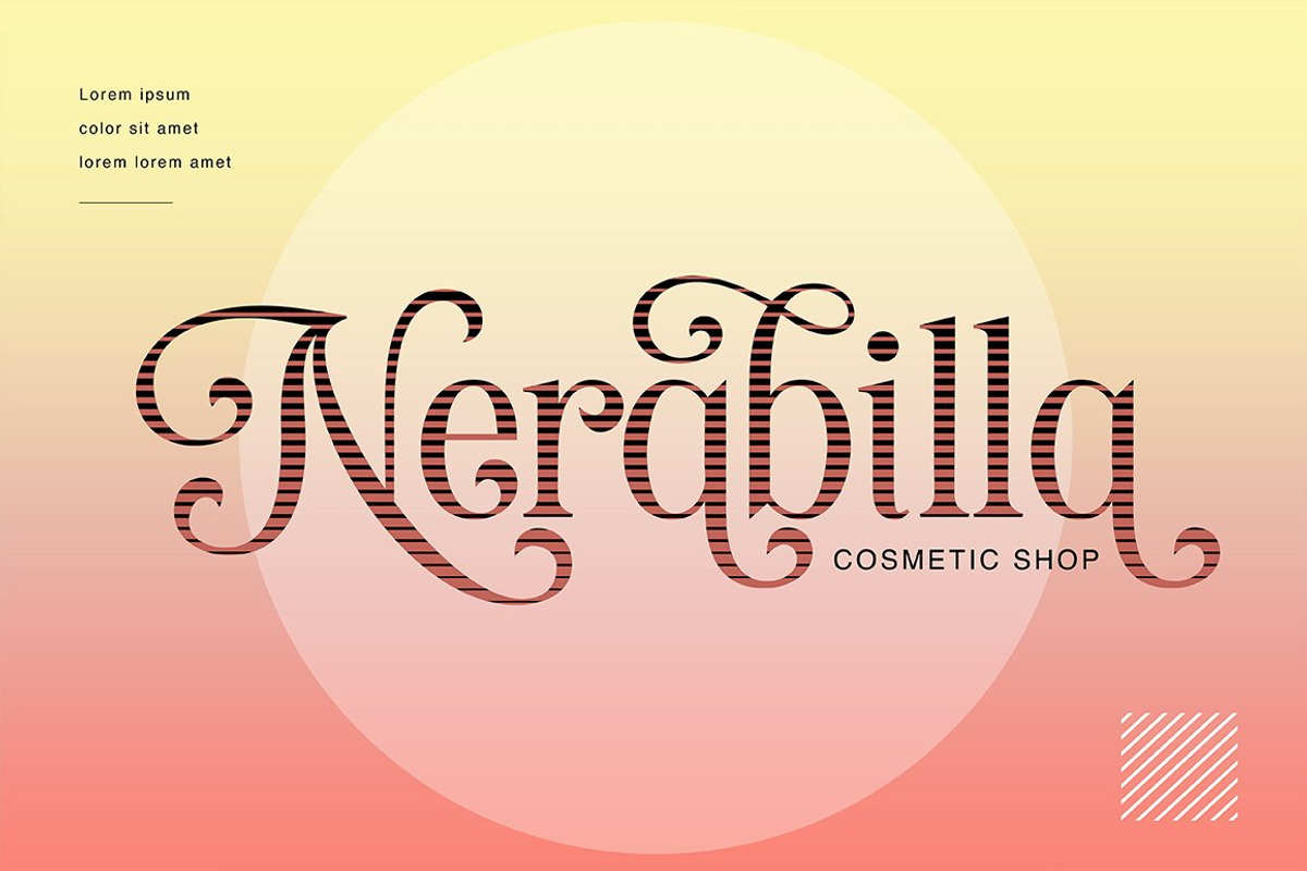 Heshanty 50% Discount, a Serif Font by Adam Azura (Photo 10 of 13)