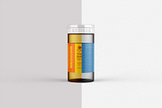 Transparent Plastic Bottle Mockup, a Product Mockup by Illusiongraphic (Thumbnail 9 of 20)