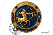 Renaissance Zodiac signs horoscope, a Decorative Illustration by ThatsDesignArt (Thumbnail 6 of 10)