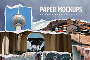 Torn Paper Cliparts & Mockups, a Mockup by veila.me (Thumbnail 4 of 10)