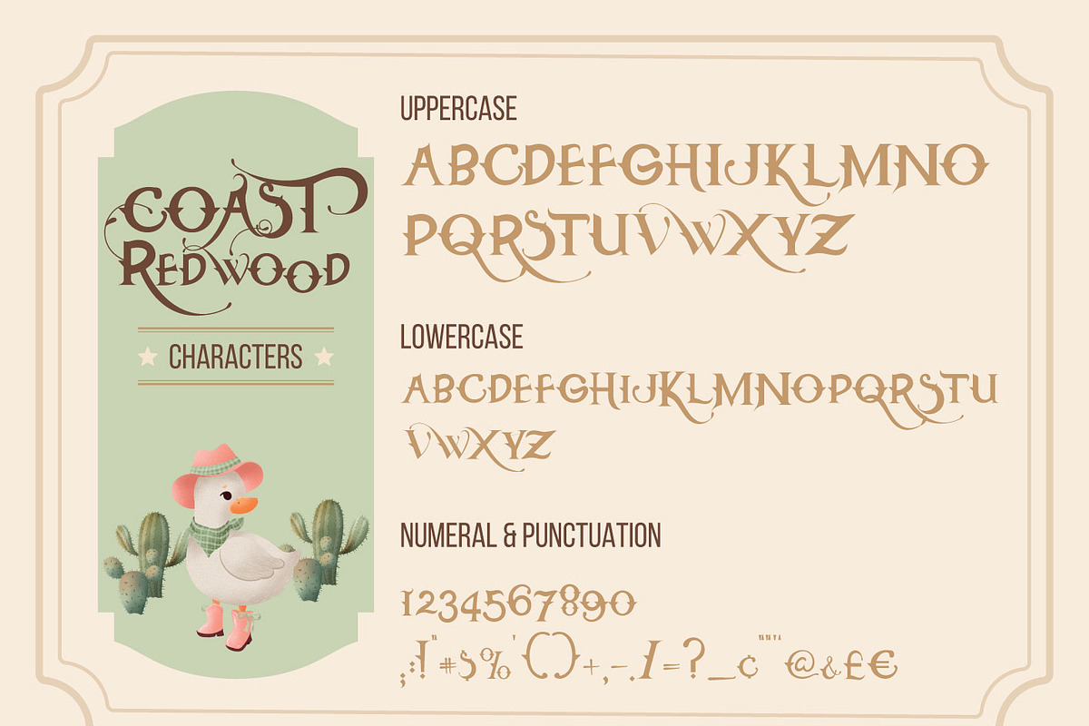 Coast Redwood, a Blackletter Font by Lunabi (Photo 2 of 8)