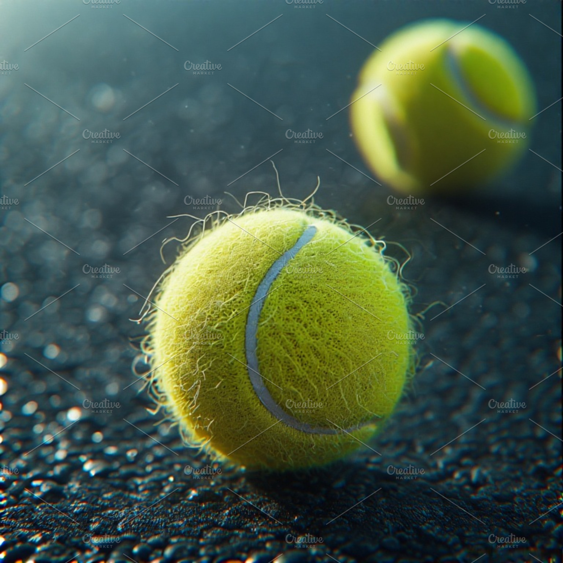 Tennis ball stock image, a Photo by ComfortQ