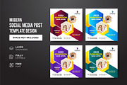 Social Media Post Template, a Social Media Template by gstudiovect21 (Thumbnail 59 of 72)