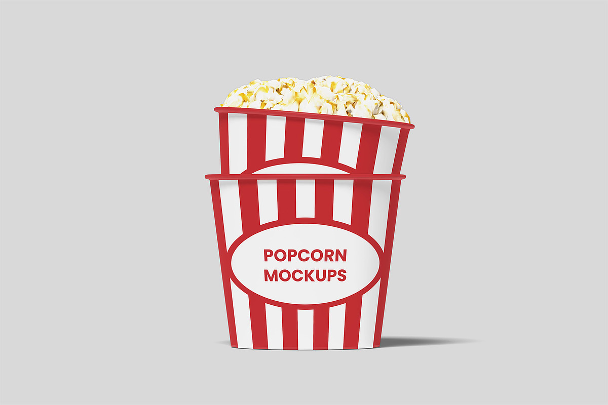 Popcorn Bucket Mockup Bundles, a Cups & Container Mockup by Compositing Studio (Photo 12 of 20)